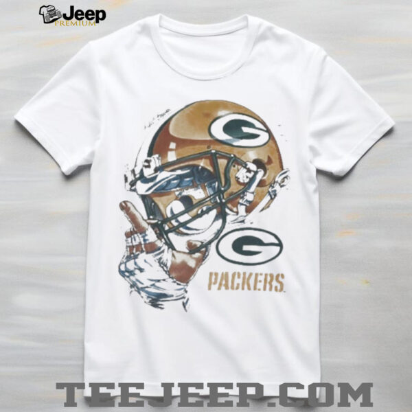 Green Bay Packers signature helmet shirt