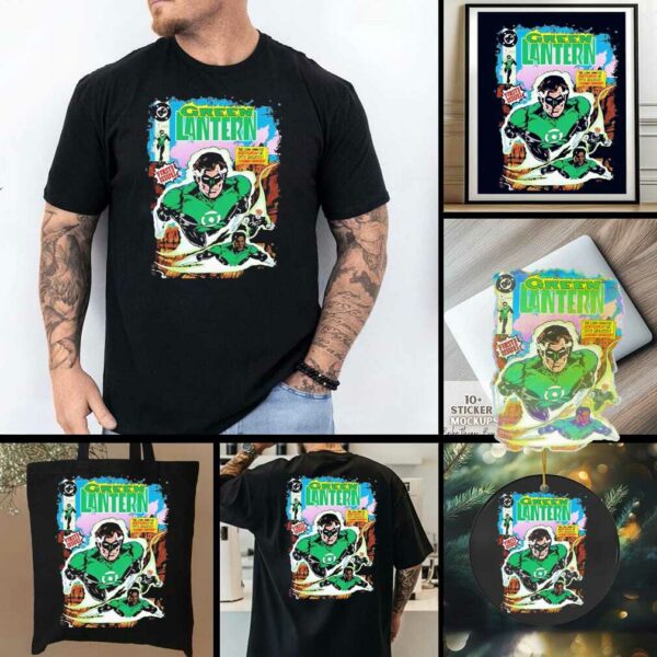 Green Lantern Cosmic Heroes T Shirt