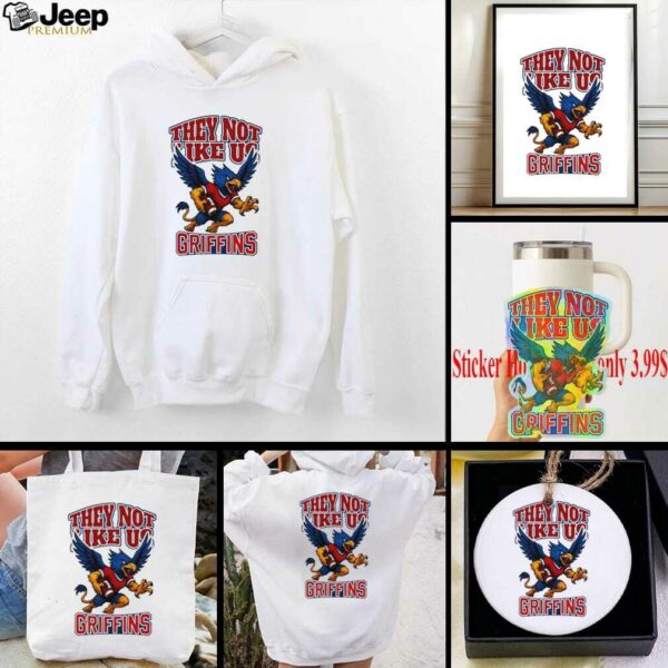 Griffins Mascot They Not Like Us School Spirit Game Day shirt