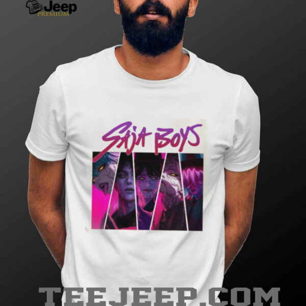 Saja Boys Boy Band Kpop Demon Inspired Movie Shirt