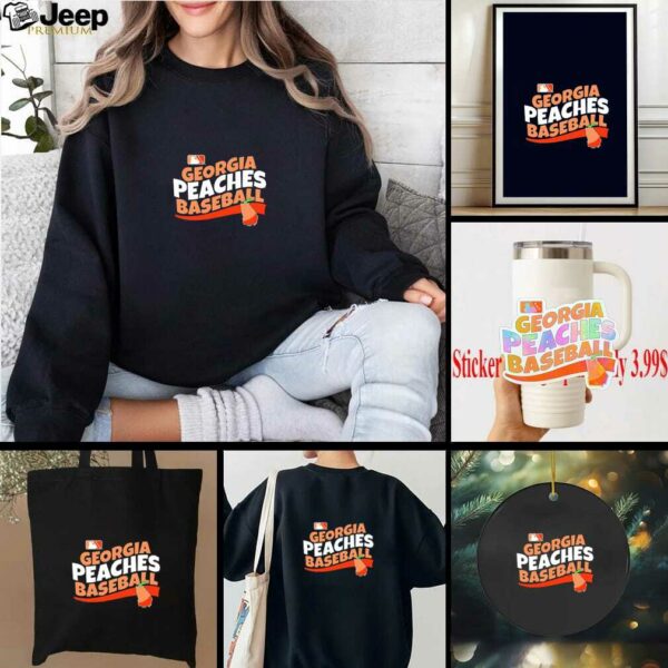 Gwinnett Stripers Bimm Ridder Peaches GoGo shirt