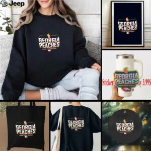 Gwinnett Stripers georgia peaches MiLB shirt