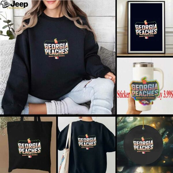 Gwinnett Stripers georgia peaches MiLB shirt