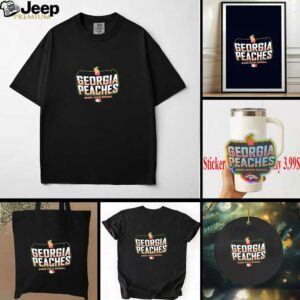 Gwinnett Stripers georgia peaches MiLB shirt