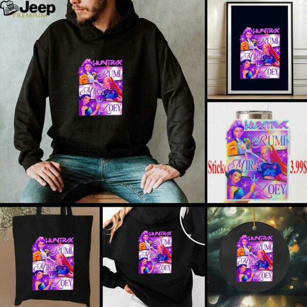 HUNTR X Rumi Mira x Zoey shirt