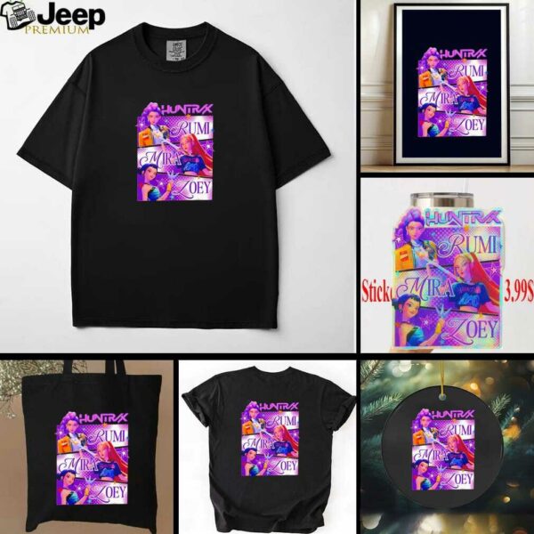HUNTR X Rumi Mira x Zoey shirt