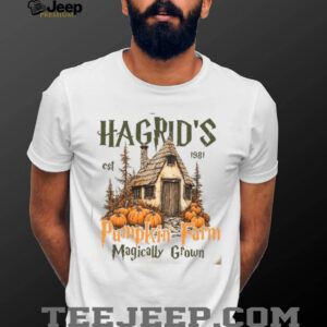 Hagrid's Pumpkin Patch Fall Halloween Spooky Season Movie Shirt