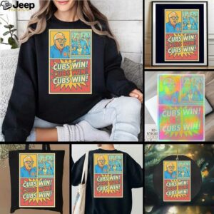 Harry Caray Say Chicago Cubs Win Cartoon shirt