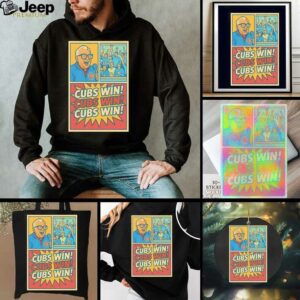 Harry Caray Say Chicago Cubs Win Cartoon shirt