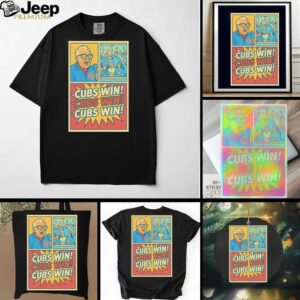 Harry Caray Say Chicago Cubs Win Cartoon shirt