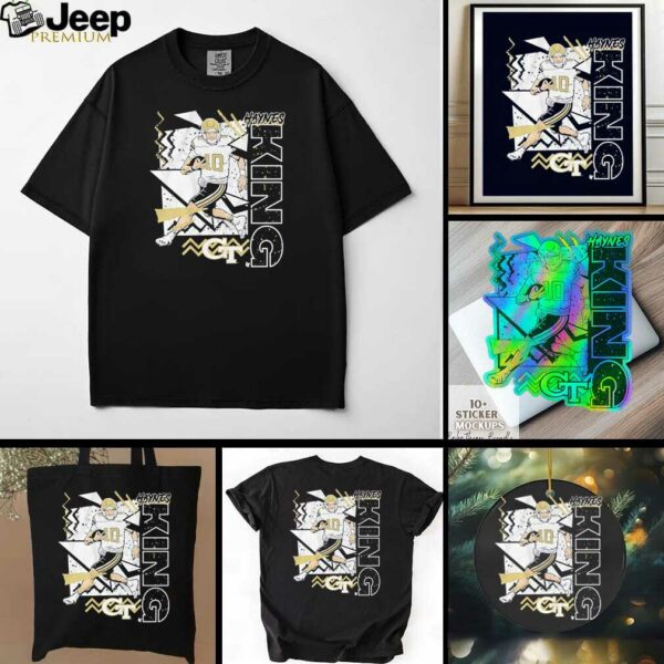 Haynes King Georgia Tech Football player 90s style shirt
