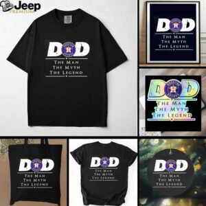 Houston Astros Dad The Man The Myth The Legend shirt