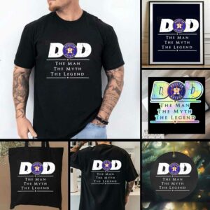 Houston Astros Dad The Man The Myth The Legend shirt