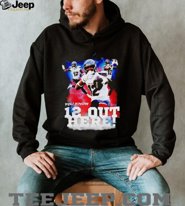 Houston Texans Nico Collins you know 12 out here shirt