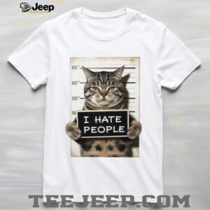 I Hate People Cat shirt