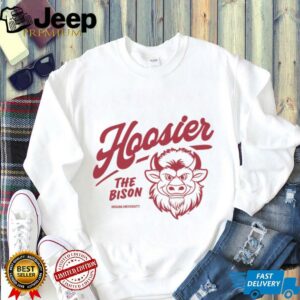IU Hoosier the Bison 2025 Mascot Shirt