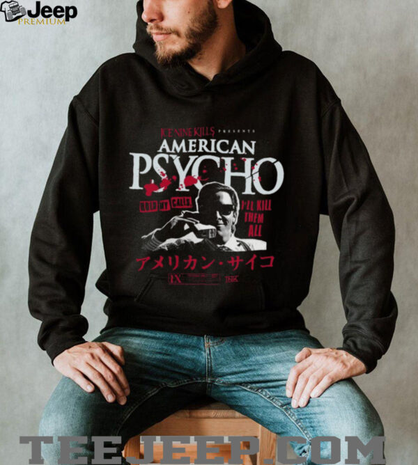 Ice Nine Kills X American Psycho T Shirt