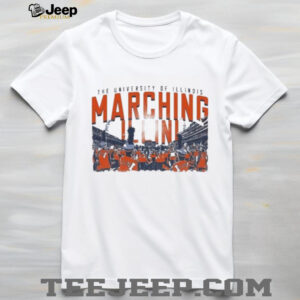 Illinois Fighting Illini The University Of Illinois Marching Illini T Shirts