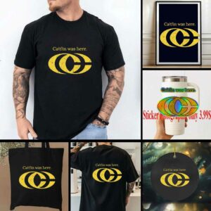 Indiana Fever Caitlin was here CC new logo shirt