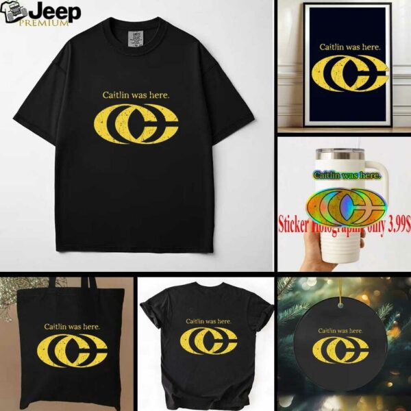 Indiana Fever Caitlin was here CC new logo shirt