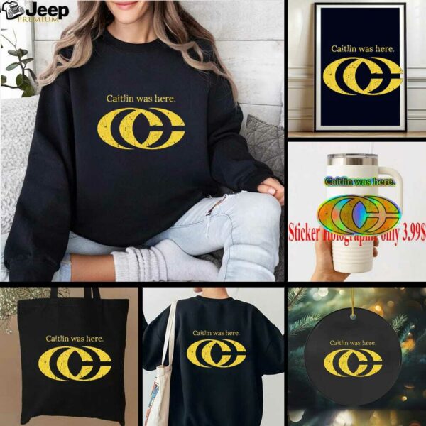 Indiana Fever Caitlin was here CC new logo shirt