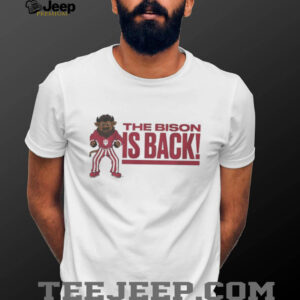 Indiana Hoosiers Hoosier The Bison Is Back Shirt