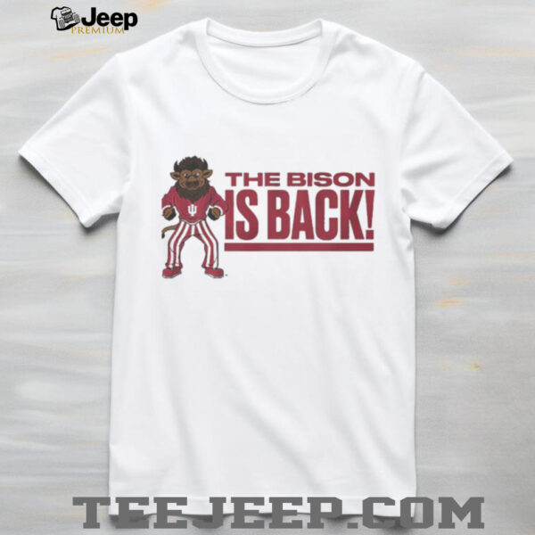 Indiana Hoosiers Hoosier The Bison Is Back Shirt