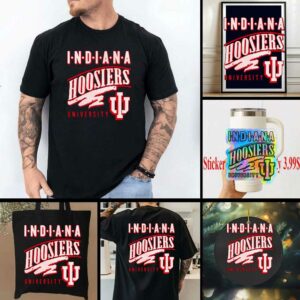 Indiana Hoosiers University 2025 logo shirt