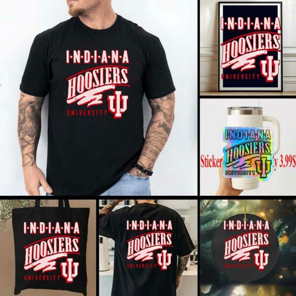 Indiana Hoosiers University 2025 logo shirt