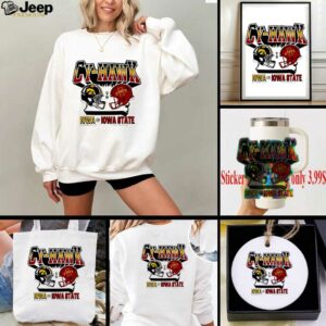 Iowa State Cyclones vs Iowa Hawkeyes Cy Hawk 2025 shirt