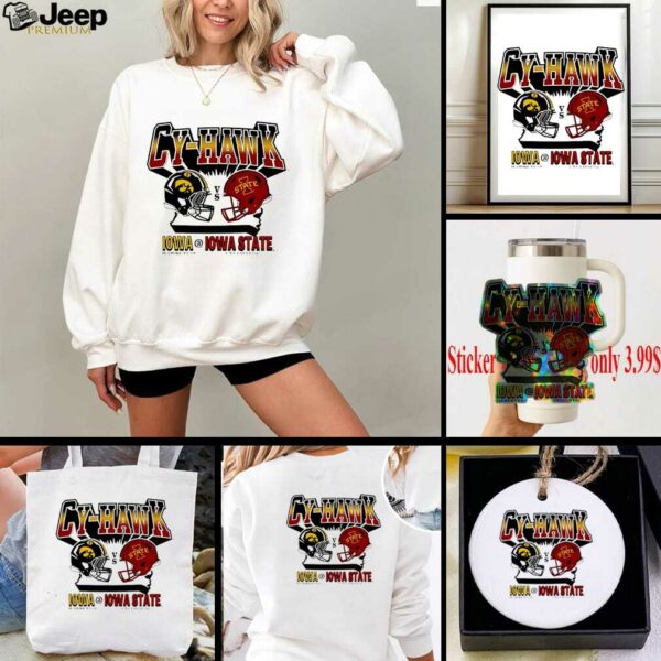 Iowa State Cyclones vs Iowa Hawkeyes Cy Hawk 2025 shirt