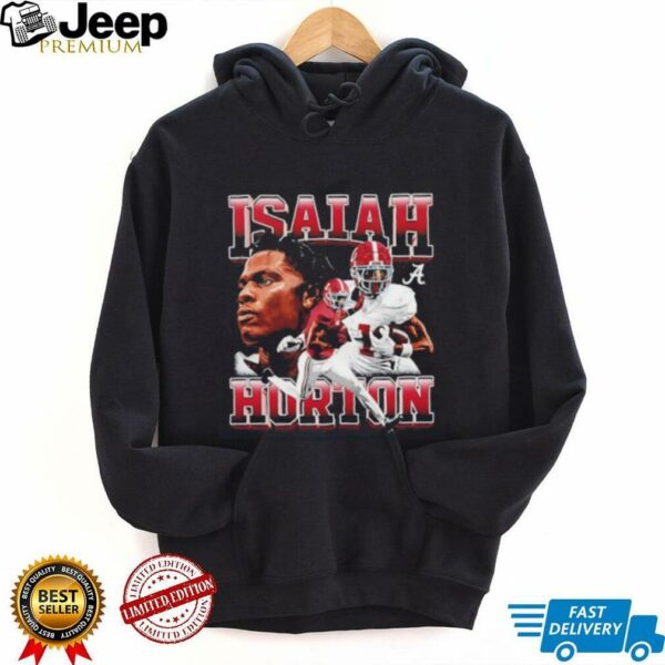 Isaiah Horton University of Alabama football graphic vintage shirt