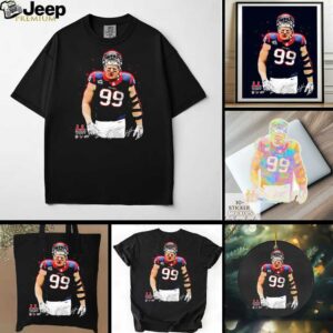 J.J. Watt Houston Texans NFL defensive end signature shirt