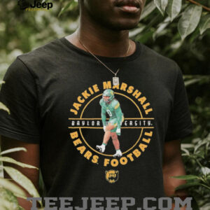 Jackie Marshall illustrated Baylor Bears football shirt