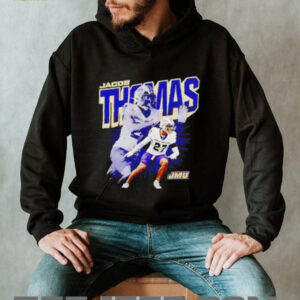 Jacob Thomas JMU Football NCAA graphic shirt