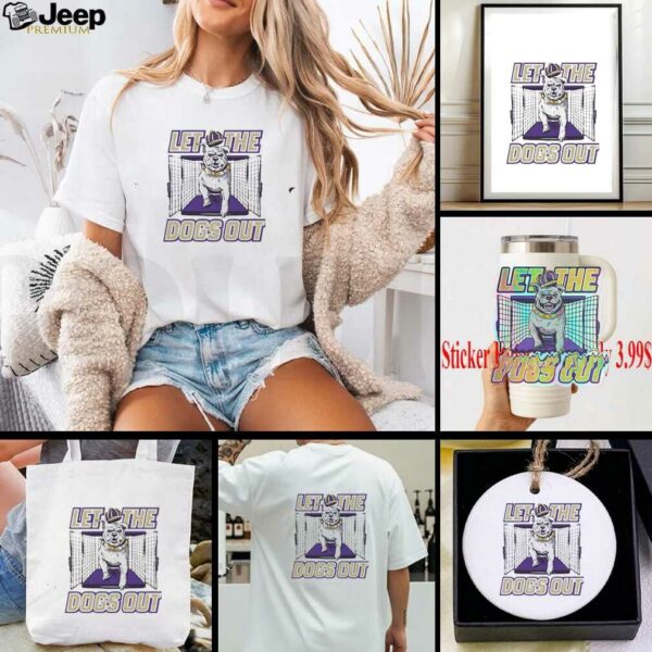 James Madison Dukes let the dogs out shirt