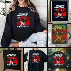 James Wood Washington Nationals Baseball Shirt