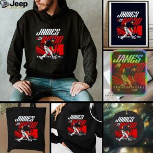 James Wood Washington Nationals Baseball Shirt