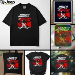 James Wood Washington Nationals Baseball Shirt