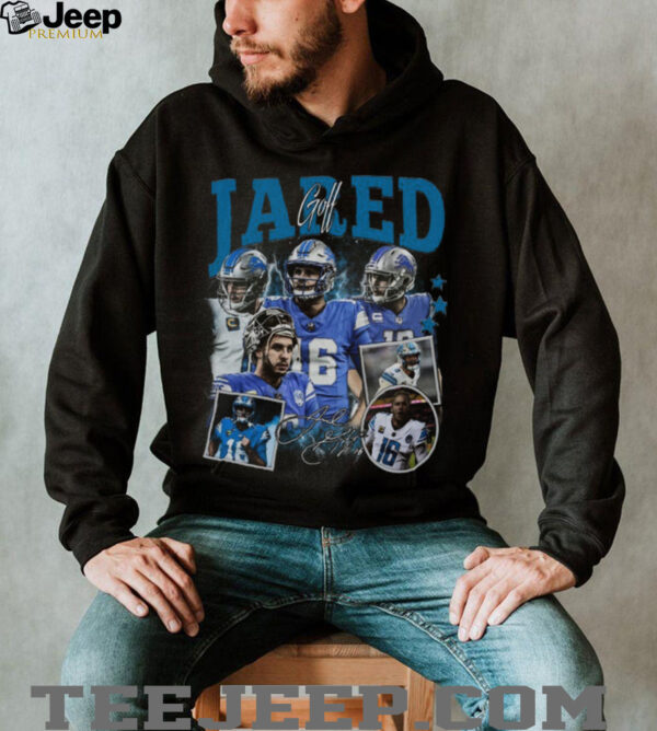 Jared Goff Detroit football Vintage Sports Shirt