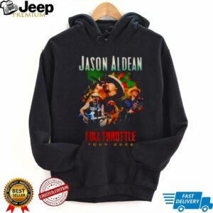 Jason Aldean Full Throttle Tour 2025 signature shirt