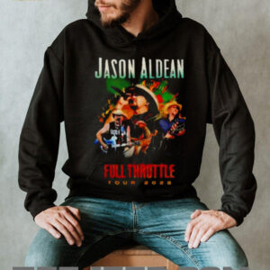 Jason Aldean Full Throttle Tour 2025 signature shirt