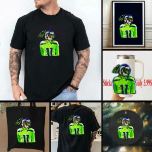 Jaxon Smith Njigba Seattle Seahawks signature shirt