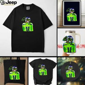 Jaxon Smith Njigba Seattle Seahawks signature shirt