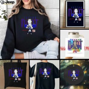 Jaxson Dart New York Giants Humble Shadow signature shirt