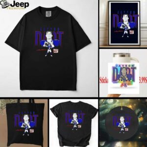 Jaxson Dart New York Giants Humble Shadow signature shirt