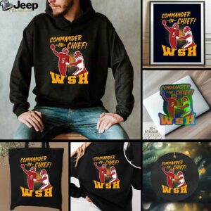 Jayden Daniels Washington Commander in Chief shirt
