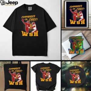 Jayden Daniels Washington Commander in Chief shirt