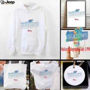 Jersey Shore BlueClaws the Philadelphia Phillies of tomorrow logo shirt