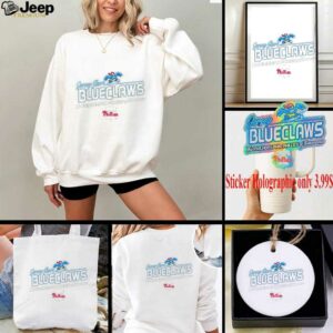 Jersey Shore BlueClaws the Philadelphia Phillies of tomorrow logo shirt
